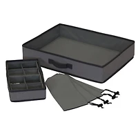 Household Essentials 19" Gray Tabletop Storage Box