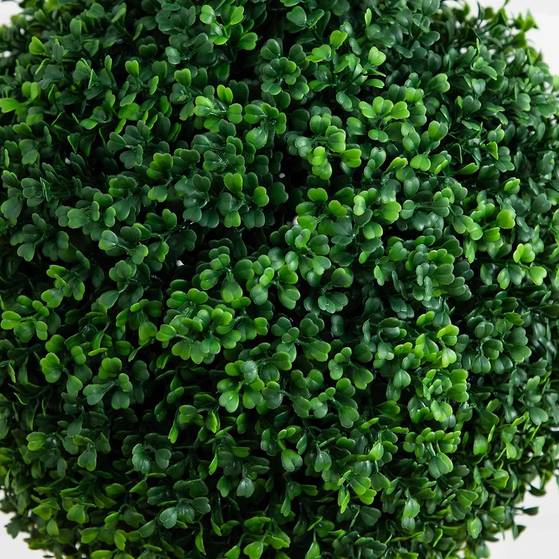 5ft. Potted Artificial Triple Ball Boxwood Topiary Tree