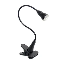 Simple Designs LED Gooseneck Clip Light Desk Lamp