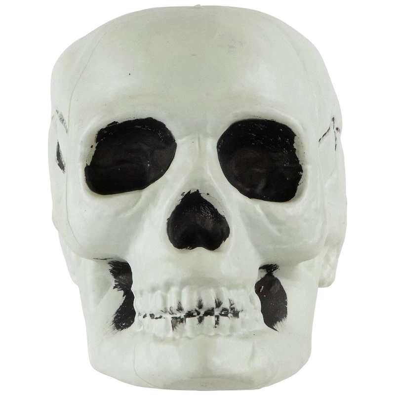 Bag of Skulls Halloween Decorations - 6" - Set of 3