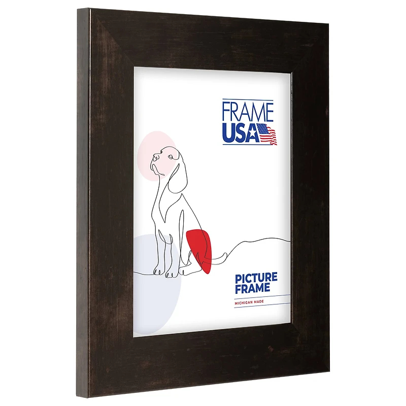 Frame USA Café Wide Espresso Single Image Picture Frame