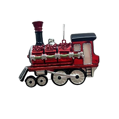 4.25" Train Glass Ornament by Ashland®