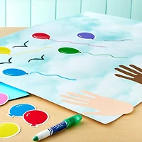 American Crafts™ Patterned Poster Board, Cloud