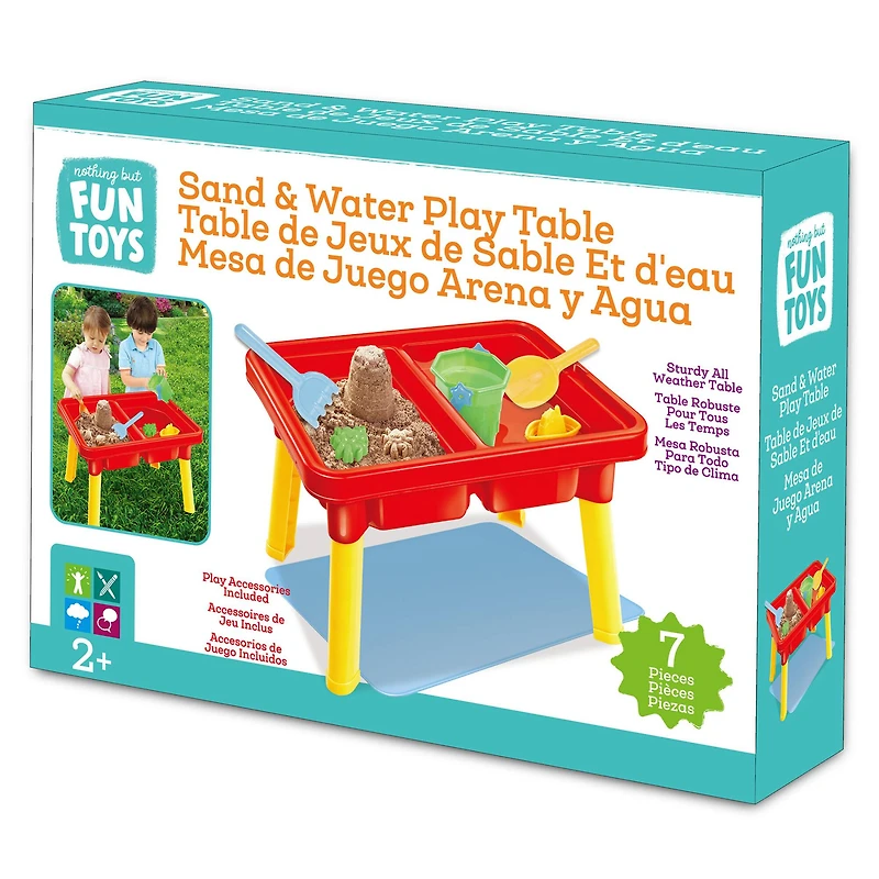 Nothing But Fun Toys Sand & Water Play Table