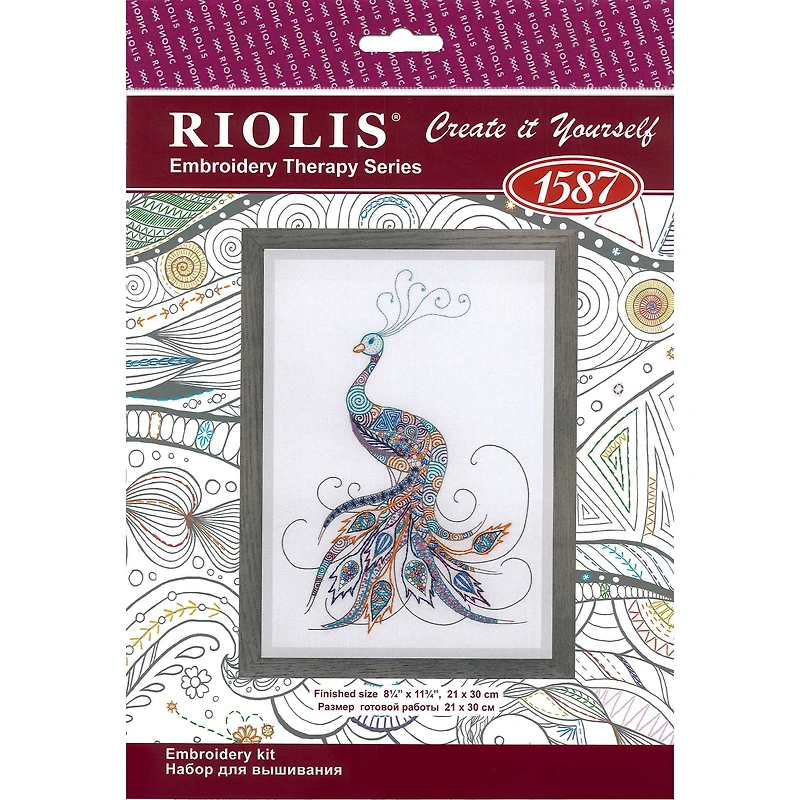 RIOLIS Bird of Luck Embroidery Kit