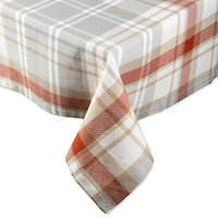 DII® 104" Plaid Thanksgiving Cozy Picnic Tablecloth