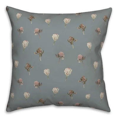 Cottage Florals Throw Pillow