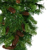 30" Unlit Dakota Red Pine Swag