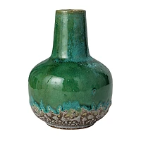 Hello Honey® Green & Blue Textured Stoneware Vase Set