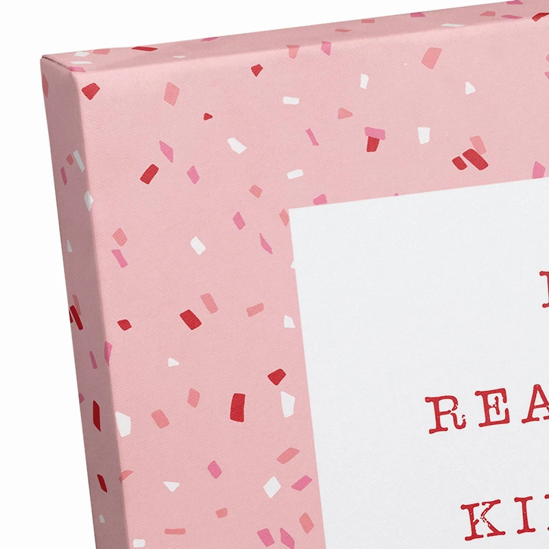 Really Love You Confetti Canvas Wall Art