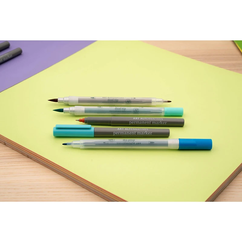 Art Alternatives Silver Fine Permanent Marker Set