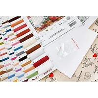 Luca-S Valentines Treasure Counted Cross Stitch Kit Counted Cross Stitch Kit
