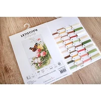 Letistitch Butterflies In The Field Counted Cross Stitch Kit