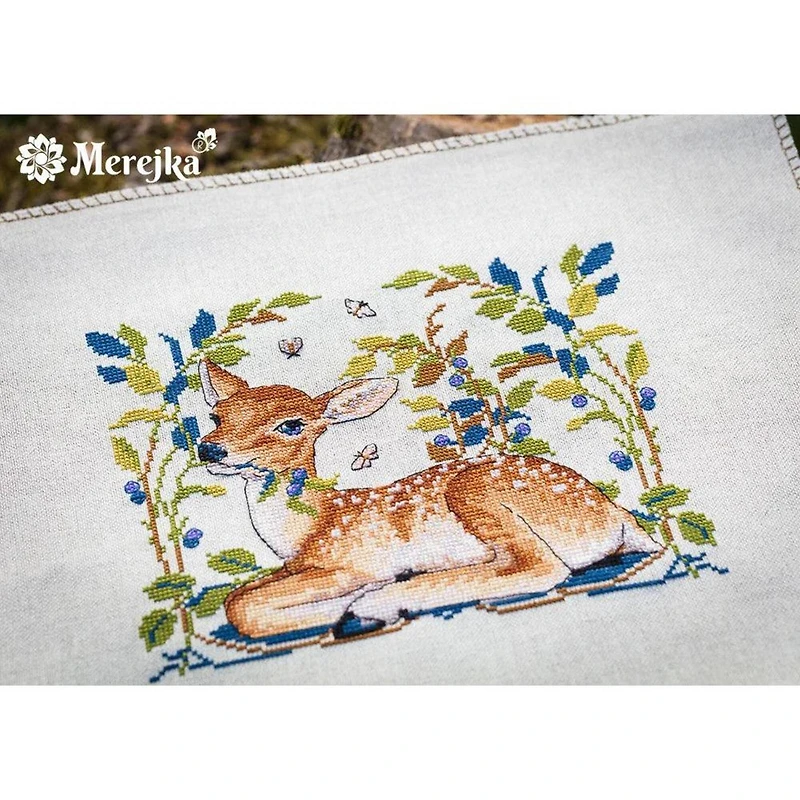 Merejka Little Fawn Counted Cross Stitch Kit