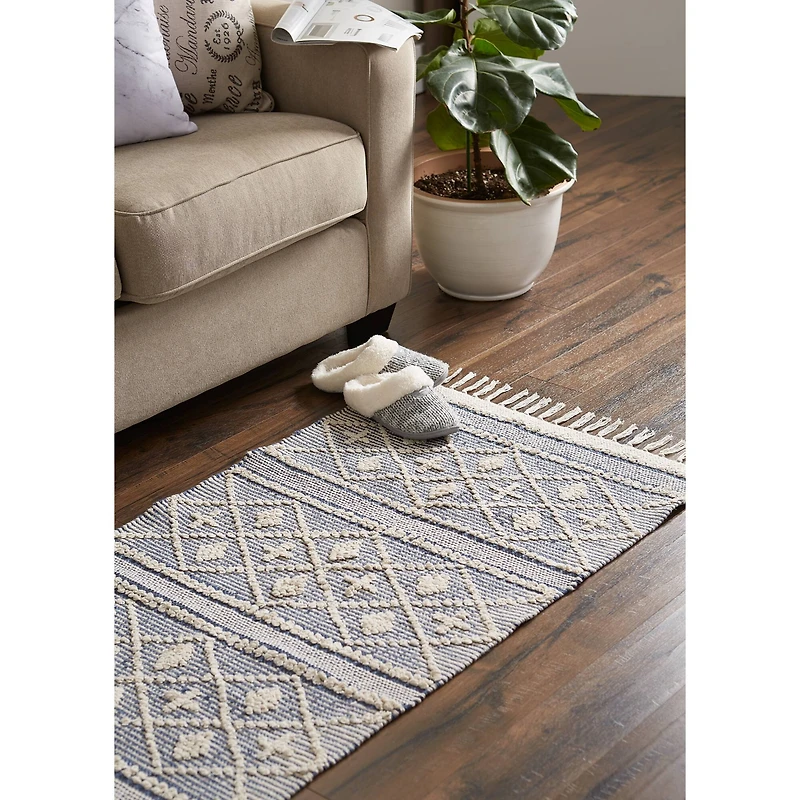 DII® Diamond Textured Hand-Loomed Runner