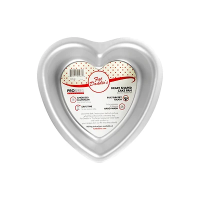 Fat Daddio's® ProSeries 6" x 2" Heart Cake Pan