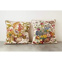 Hello Honey® Square Embroidered Pillow Set