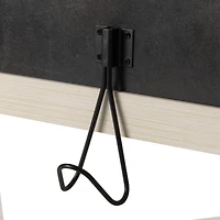 Rustic Happy Home Framed Coat Rack