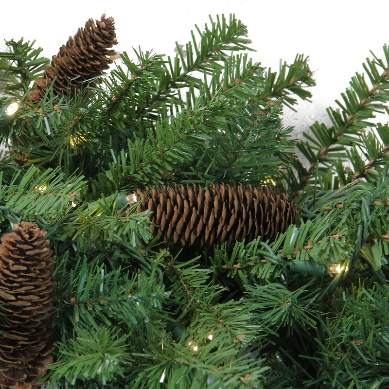 5ft. LED Dakota Red Pine Commercial Artificial Christmas Wreath