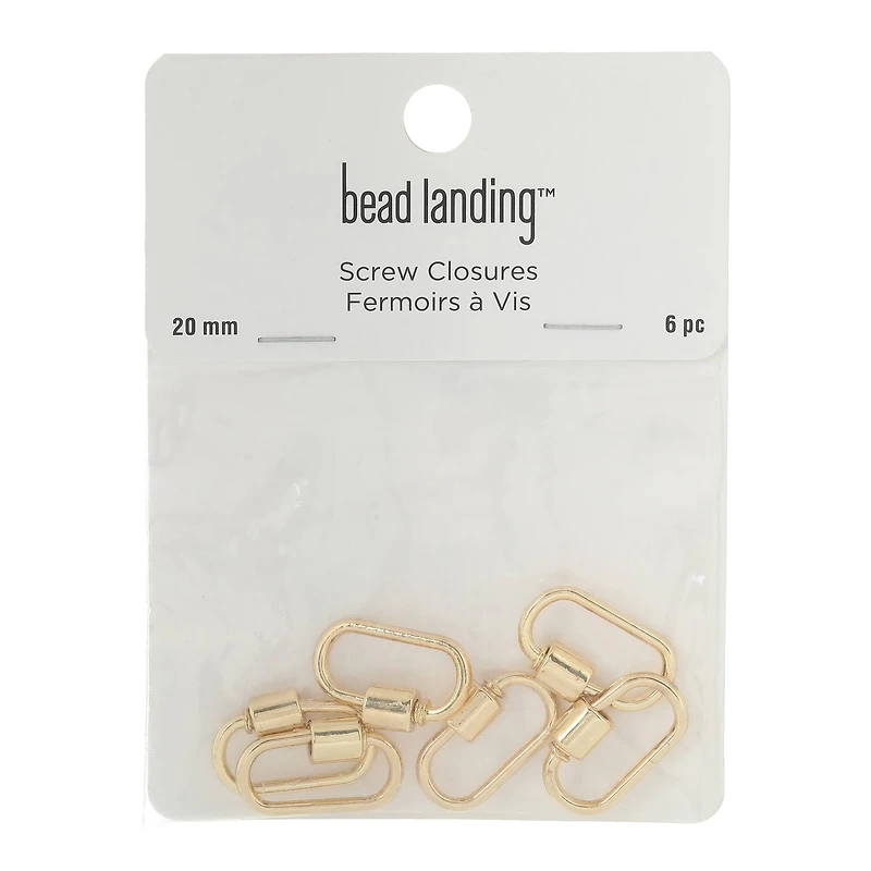 Carabiner Screw Closures by Bead Landing