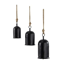 Metal Bohemian Decorative Cowbells Set
