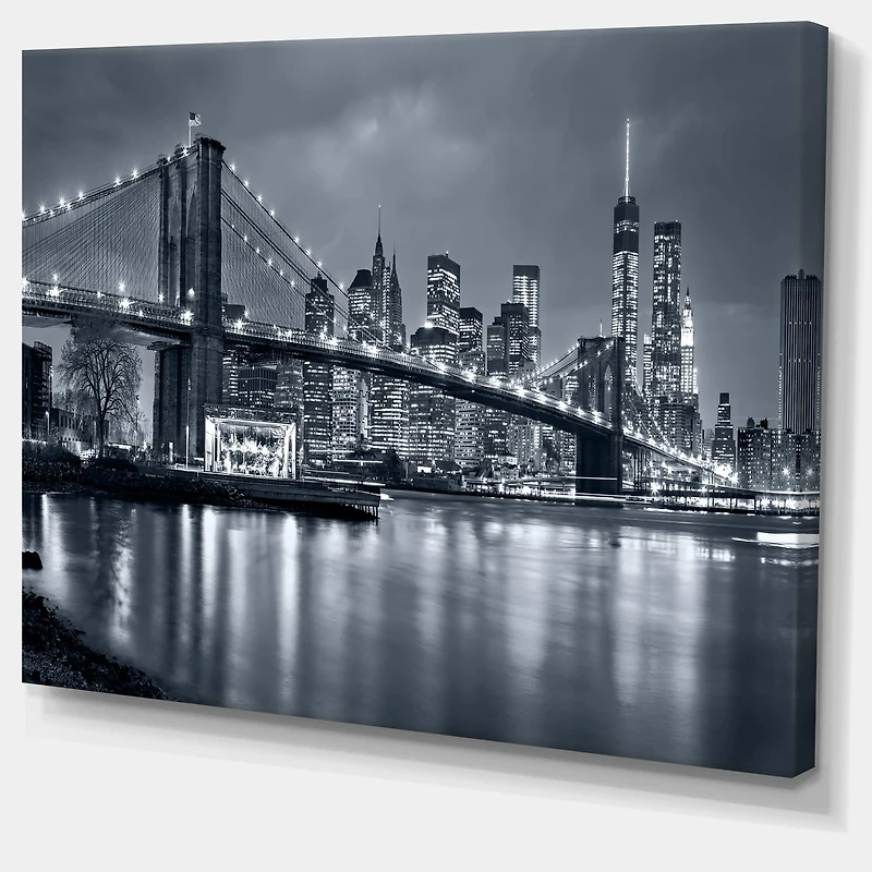 Designart - Panorama New York City at Night