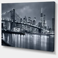 Designart - Panorama New York City at Night