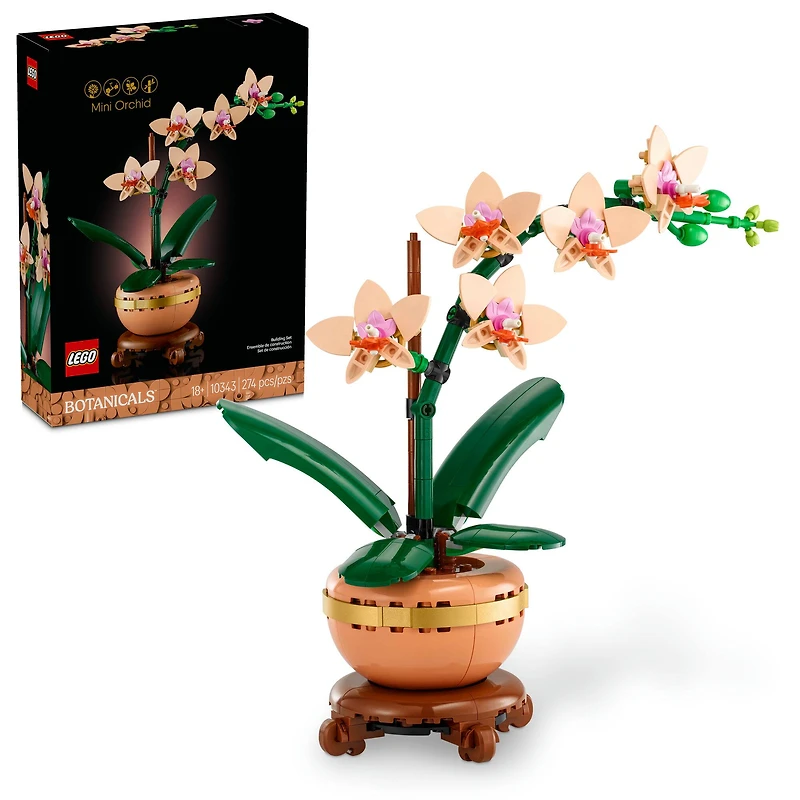 LEGO® Botanicals Mini Orchid Plant Gift 10343