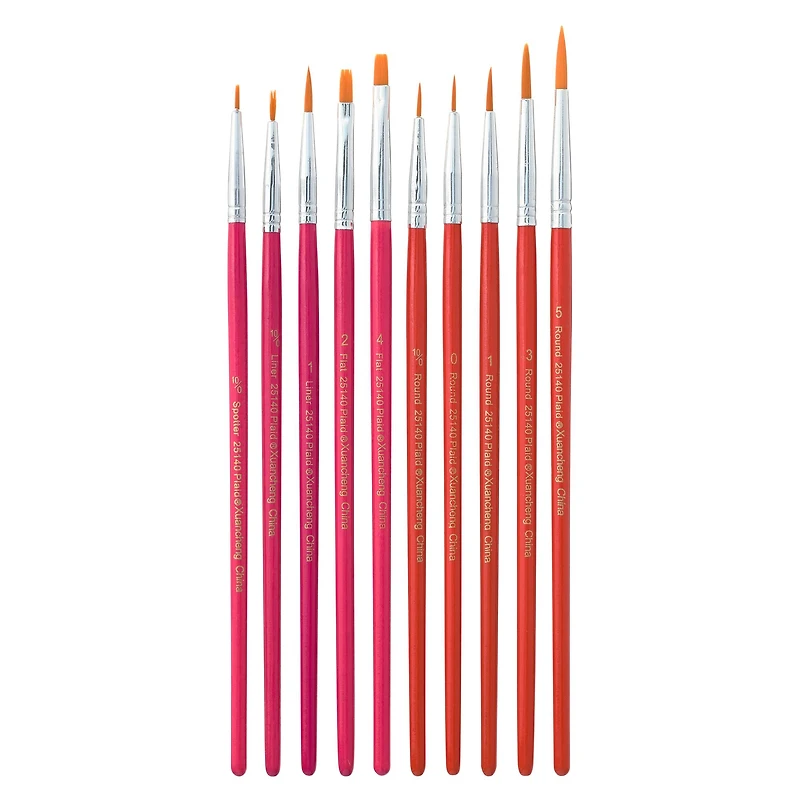 Mod Podge® Detail Brush Set, 10 Pieces