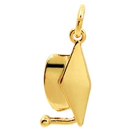 14K Gold Plated Graduation Cap Charm by Bead Landing™
