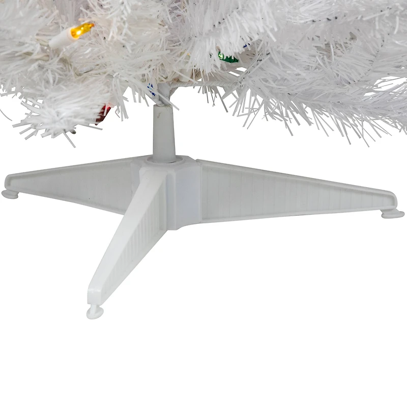 3ft. Pre-Lit Snow White Artificial Christmas Tree
