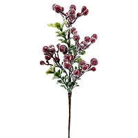 11" Snowy Red Berry & Leaf Pick by Ashland®