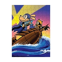 Dog Man - Twenty Thousand Fleas Under the Sea Jigsaw Puzzle: 100 Pcs