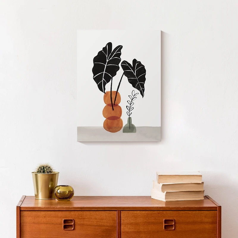 Tropical Arrangements 12" x 16" Canvas Wall Art