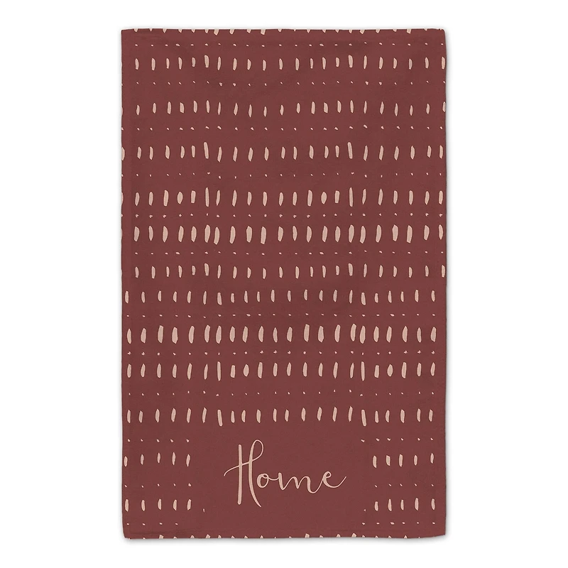 Home Pink Abstract Dots 16" x 25" Tea Towel Set of 2