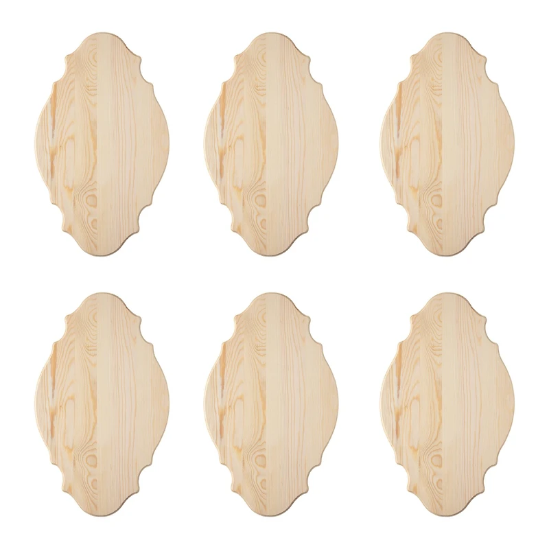 6 Pack: 20" French Provincial Pine Sign by Make Market®