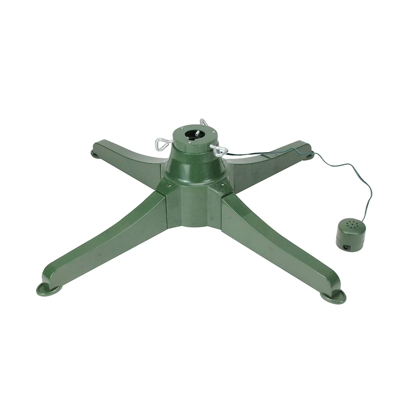 18" Green Musical Rotating Artificial Christmas Tree Stand