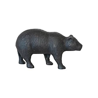 Hello Honey® 8" Black Cast Aluminum Bear Décor