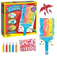 Creativity for Kids® Dragon Squeegeez Magic Reveal Art