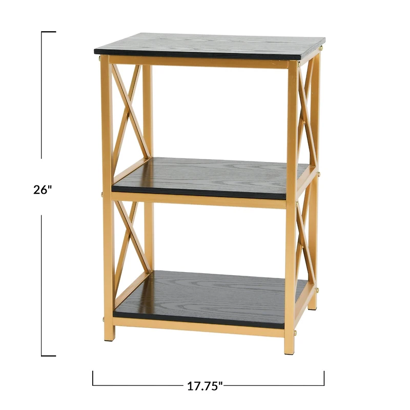 Hello Honey® 26'' Crossline Side Table