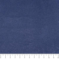 Feldman Navy Solid Cotton Flannel