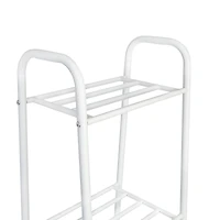 Honey Can Do White Matte 5-Tier Shelf