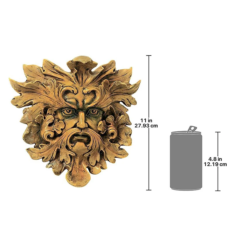 Design Toscano Oak King Green Man Wall Sculpture