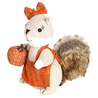 9.5" Fall Girl Squirrel Tabletop Décor by Ashland®