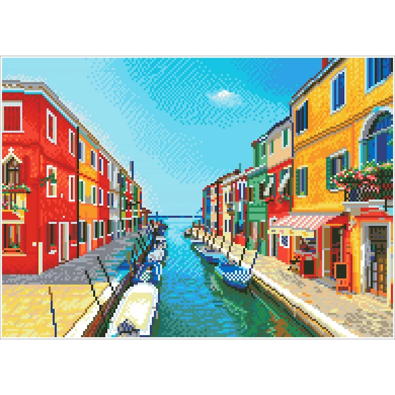 Diamond Dotz® Intermediate Italian Summer Diamond Painting Kit