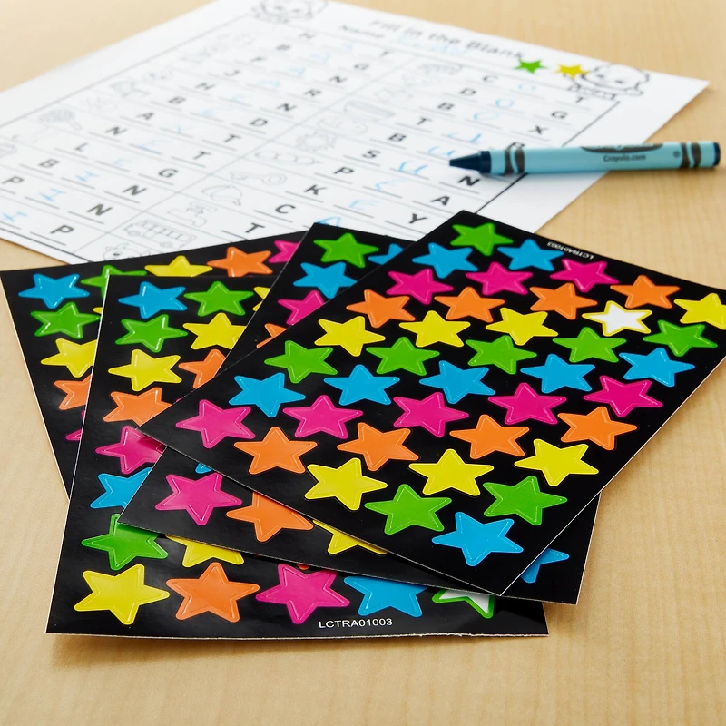 Neon Star Stickers by Recollections™