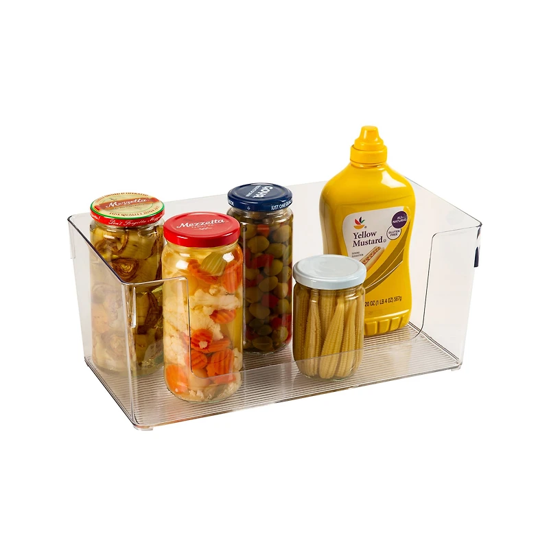 Simplify Open Front Clear Rectangular Organizer