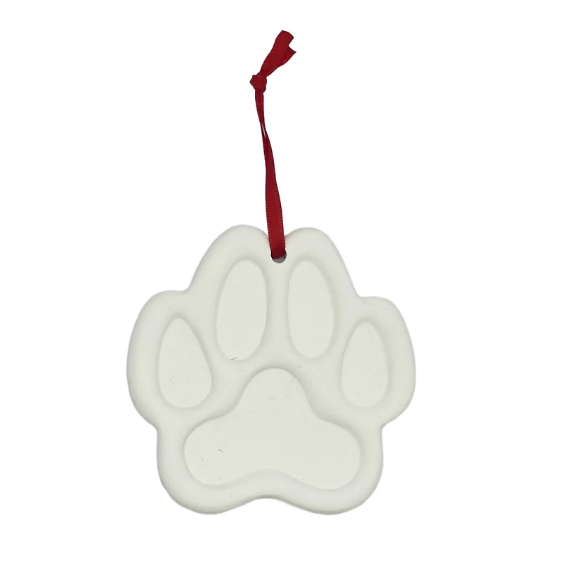 4" DIY Ceramic Paw Ornament by Ashland®