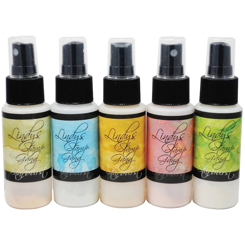 Lindy's Stamp Gang® Starburst Sprays Mermaid Seashells Set, 2oz.