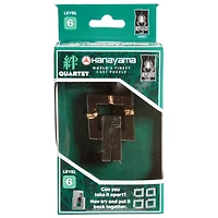 Hanayama Quartet Level 6 Cast Puzzle